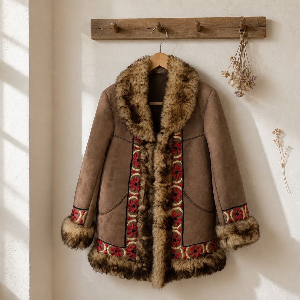 Sheep size Small CUSTOM COAT New never worn $1000 retail